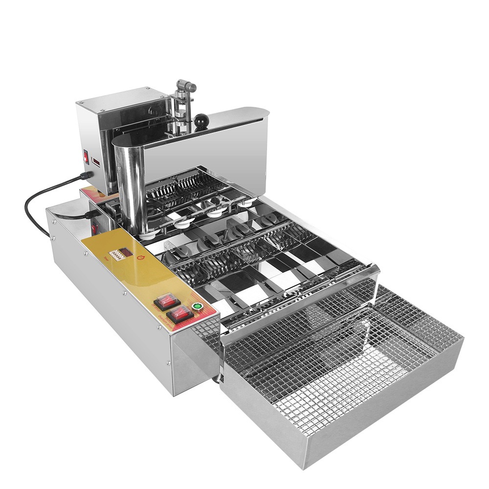 Donut Maker Mini - 2800W電気商用4列自動ミニドーナツメーカーマシンフライヤー