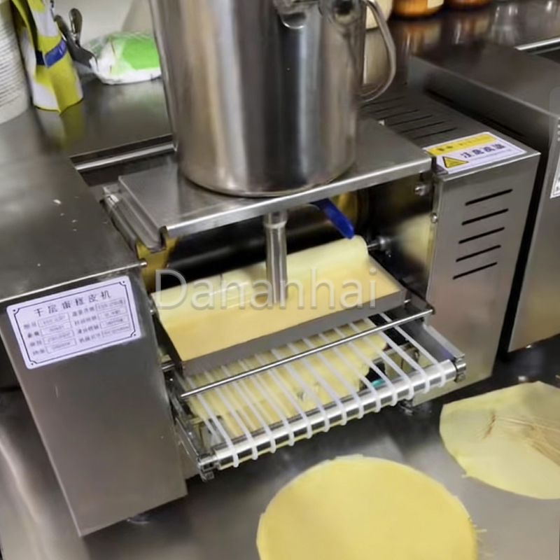 Kitchen Appliances In Store - デザート店向け小型パンケーキマシン - 千層ケーキの皮を作る業務用キッチン家電