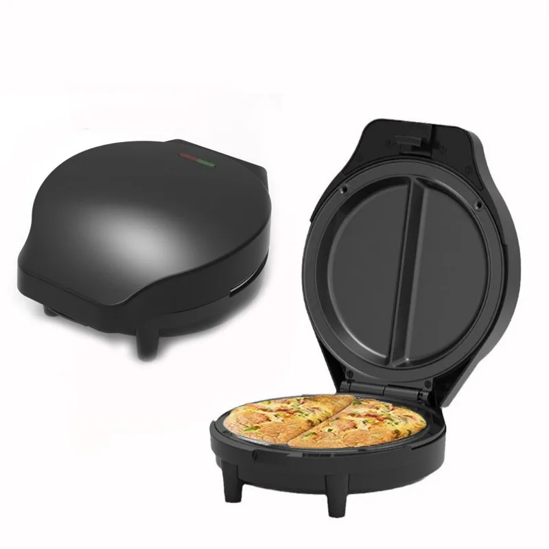 Donut Maker Mini - 110V-220V オムレツメーカー ノンスティック ダブルミニパンケーキメーカー バーガー朝食マシン 小型電気グリル