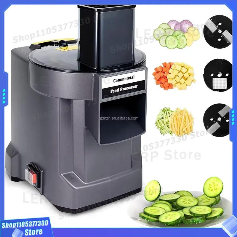 Kitchen Appliances In Store - 業務用3-in-1フードプロセッサー 多機能野菜・果物カッター レストラン、学校、食料品店、キッチン家電向け