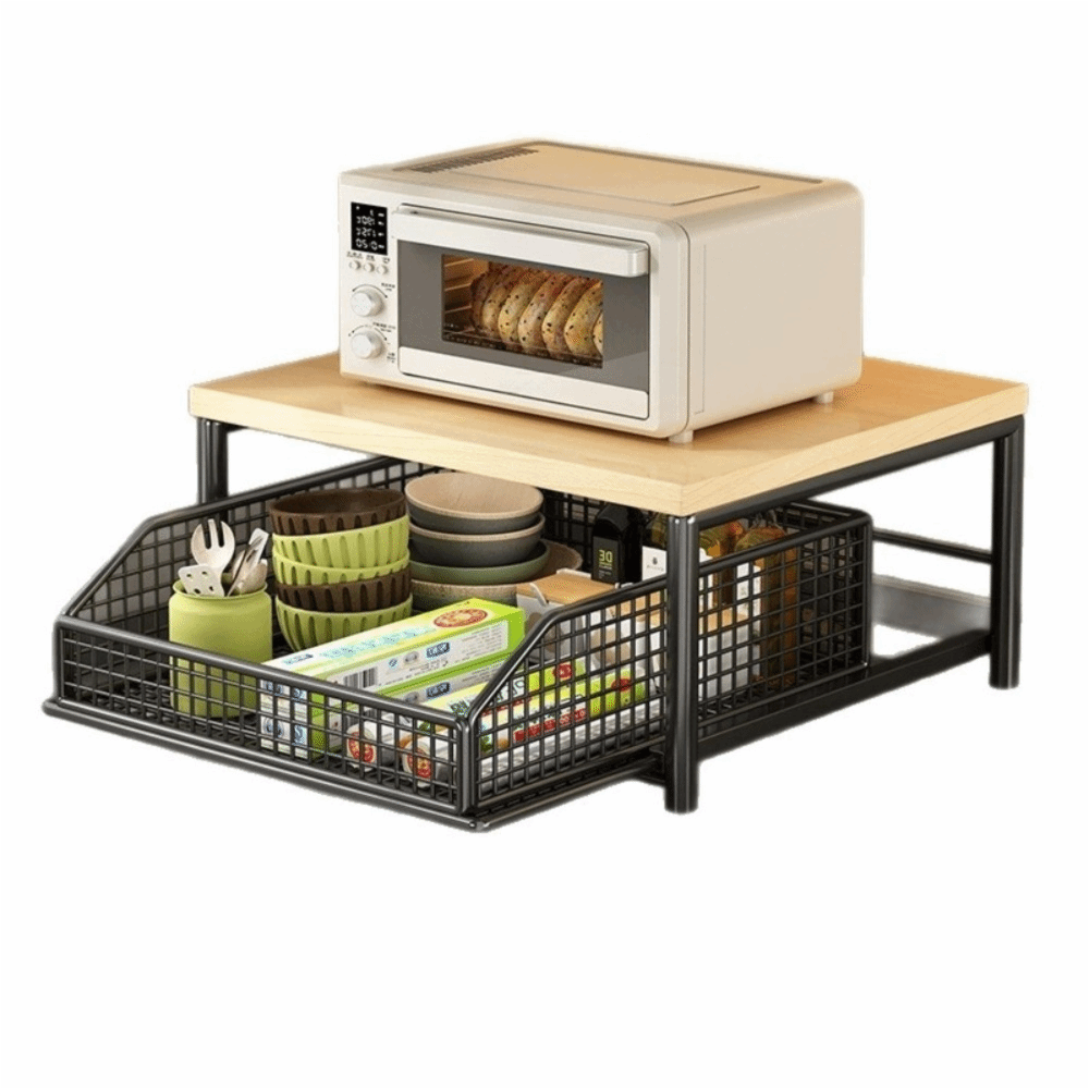 多機能引き出し付き電子レンジスタンド省スペースカウンタートッ - Kitchen Appliances Countertop のレビューと価格