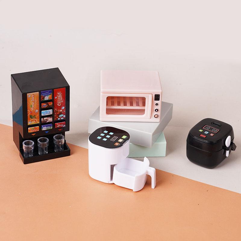 新しい1/12スケールドールハウスシミュレーションミニチュア - Kitchen Appliances List のレビューと価格