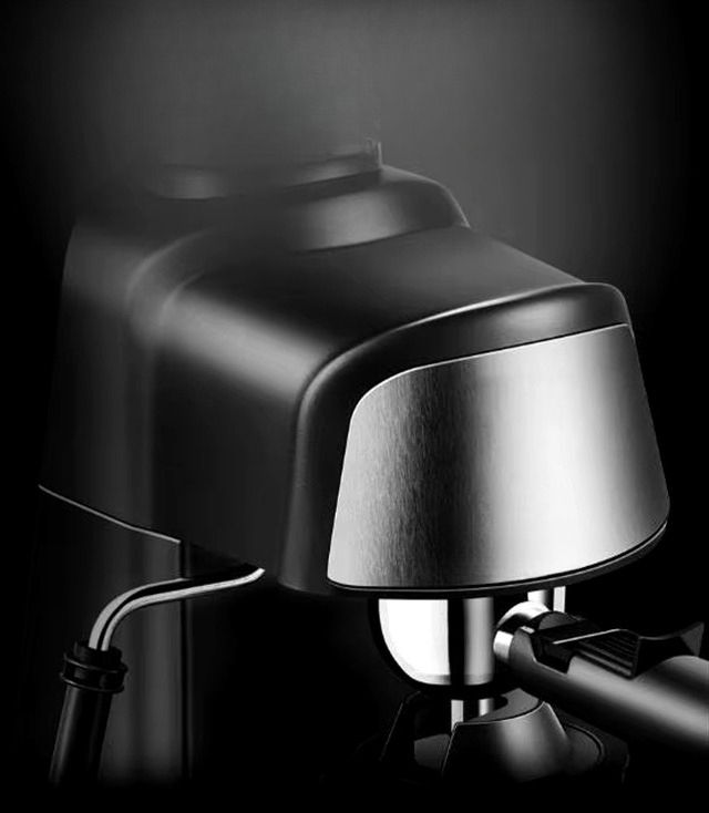 家庭用半自動コーヒーメーカー スチームミルク泡立て器付き 小 - Milk Frother Automatic のレビューと価格