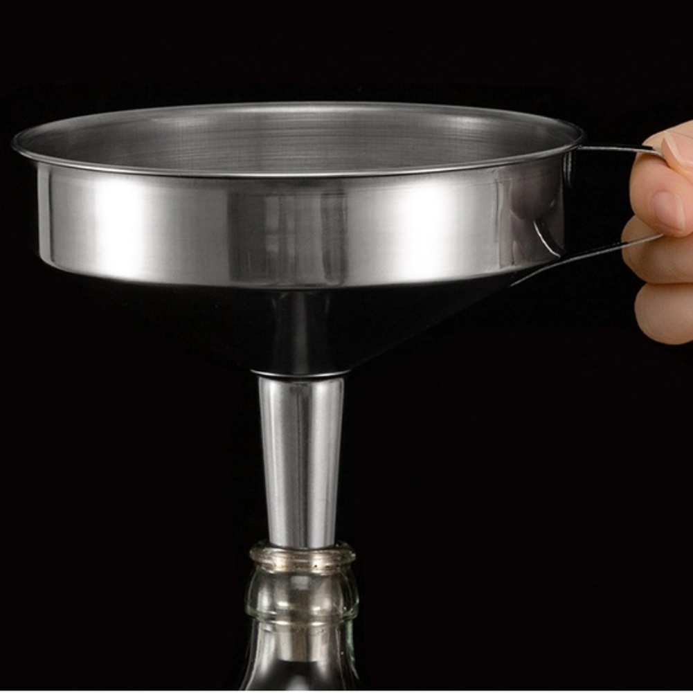 1Pc ステンレス鋼食用油漏斗広口キッチンアクセサリーバービ - Kitchen Appliances On Sale のレビューと価格