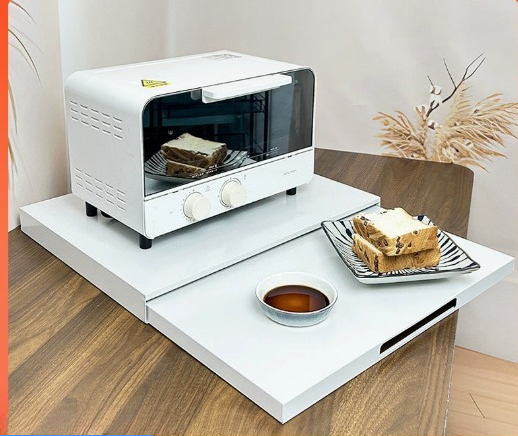 スライド式引き出し付き電子レンジスタンド - キッチン家電と - Kitchen Appliances Countertop のレビューと価格