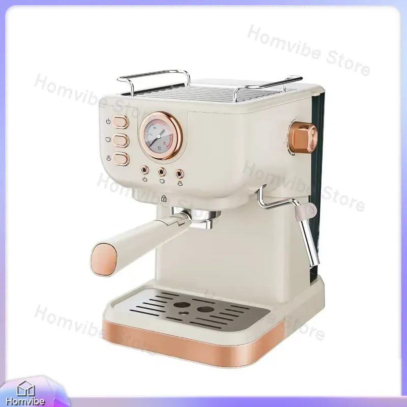 20バールのセミオートマチックエスプレッソマシン、ミルクフォ - Milk Frother Automatic のレビューと価格