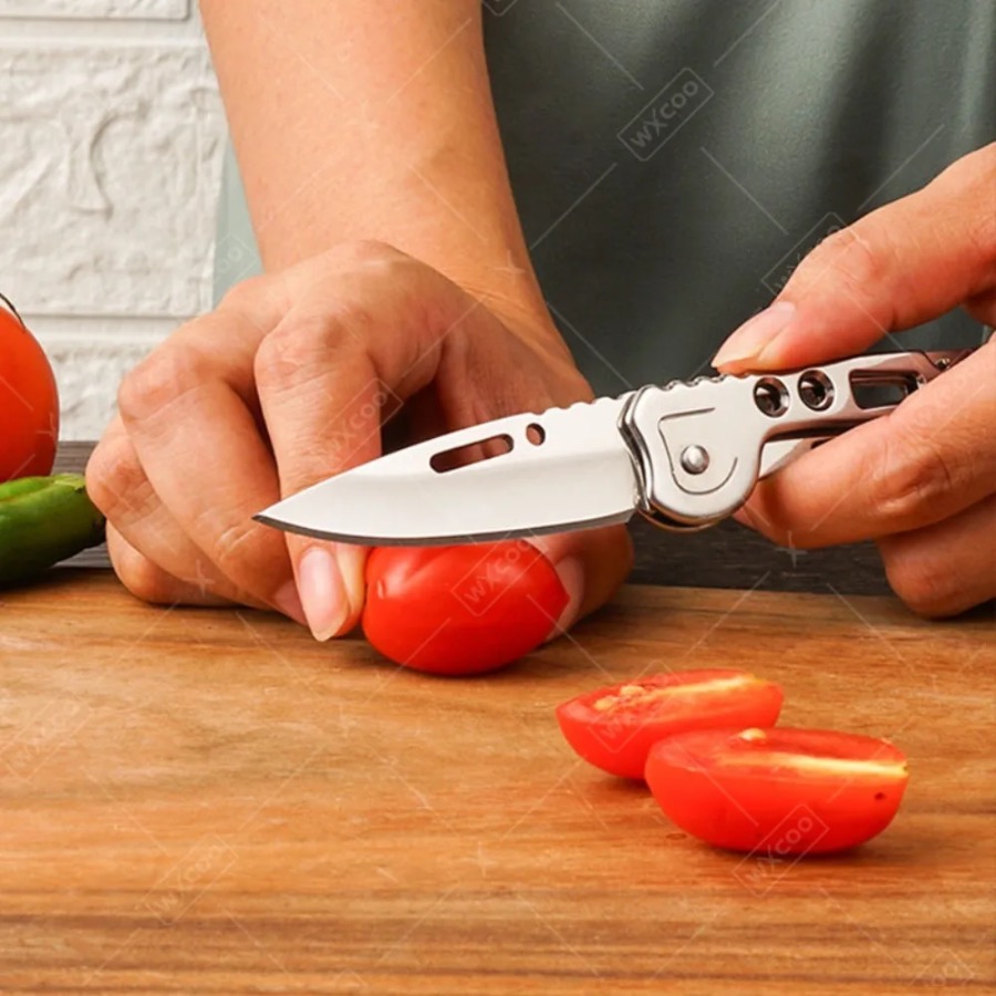 WXCOO 折りたたみナイフポケットナイフキッチン野菜ナイフ - Kitchen Appliances On Sale のレビューと価格