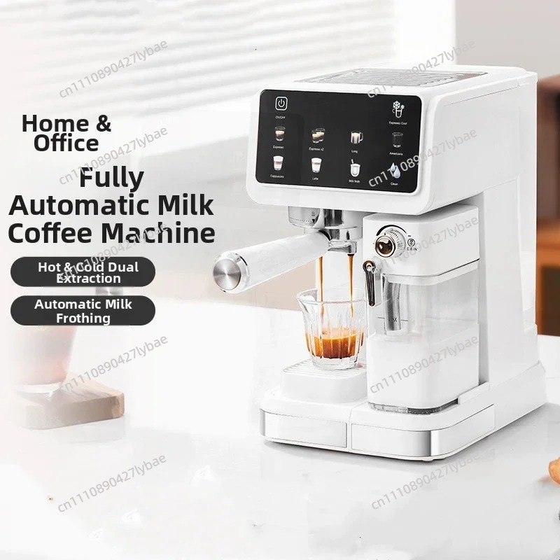 220V タッチスクリーンコーヒーマシン家庭用 20Bar  - Milk Frother Automatic のレビューと価格