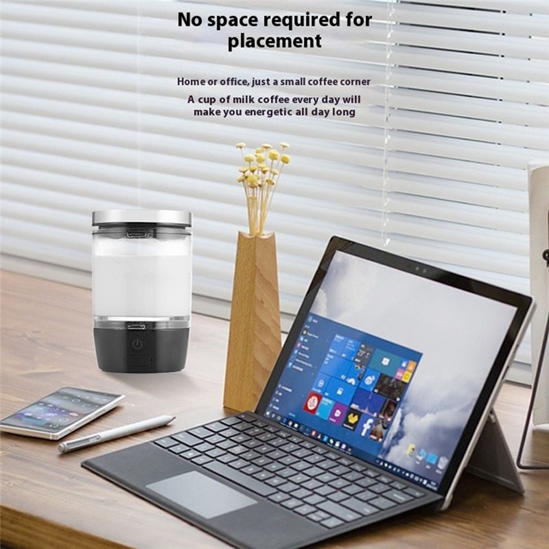 アウトドア旅行ホームミニポータブル全自動電動ミルク泡立て器コ - Milk Frother Automatic のレビューと価格