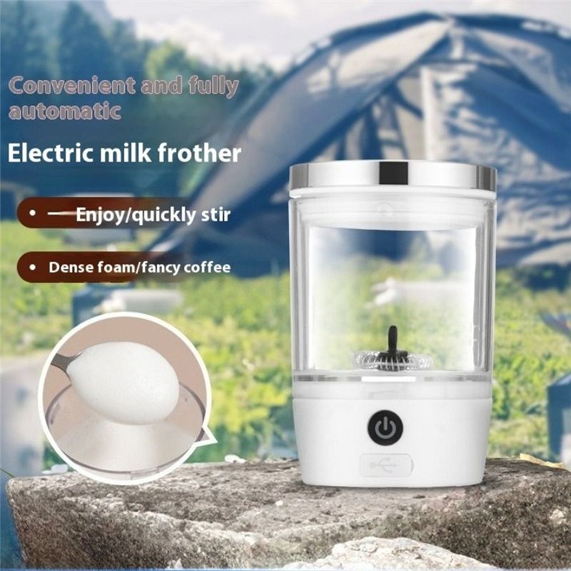 アウトドア旅行ホームミニポータブル全自動電動ミルク泡立て器コ - Milk Frother Automatic のレビューと価格