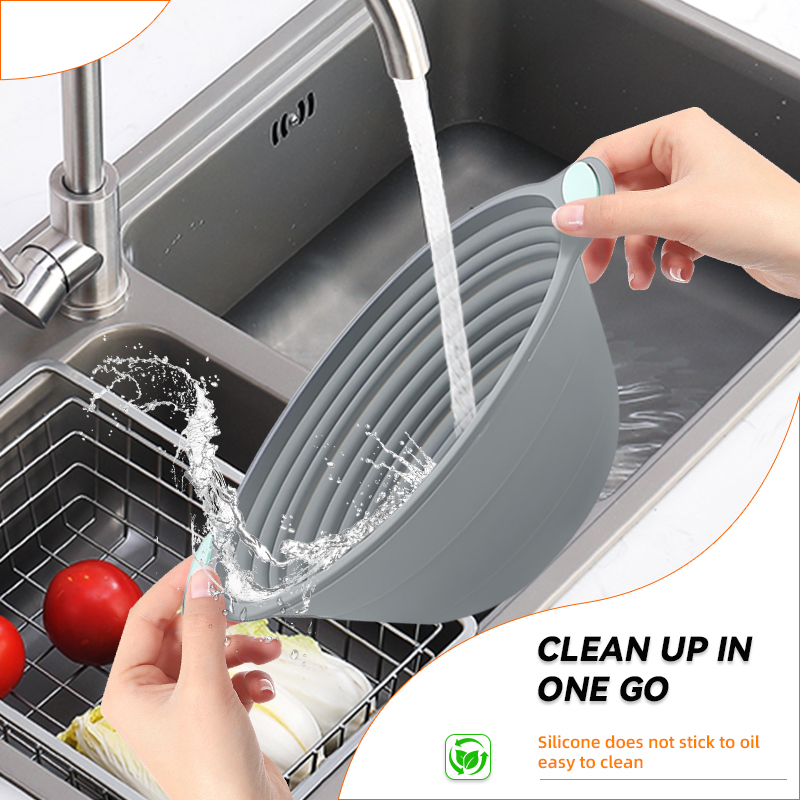 1PC シリコン製折りたたみ式バンネットパン発酵バスケット  - Kitchen Appliances On Sale のレビューと価格