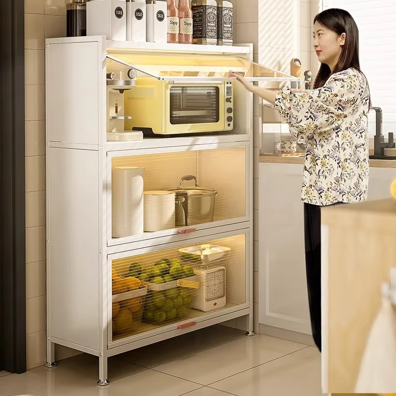 食品保存キャビネット 大容量キッチン家電収納キャビネット ス - Kitchen Appliances In Store のレビューと価格