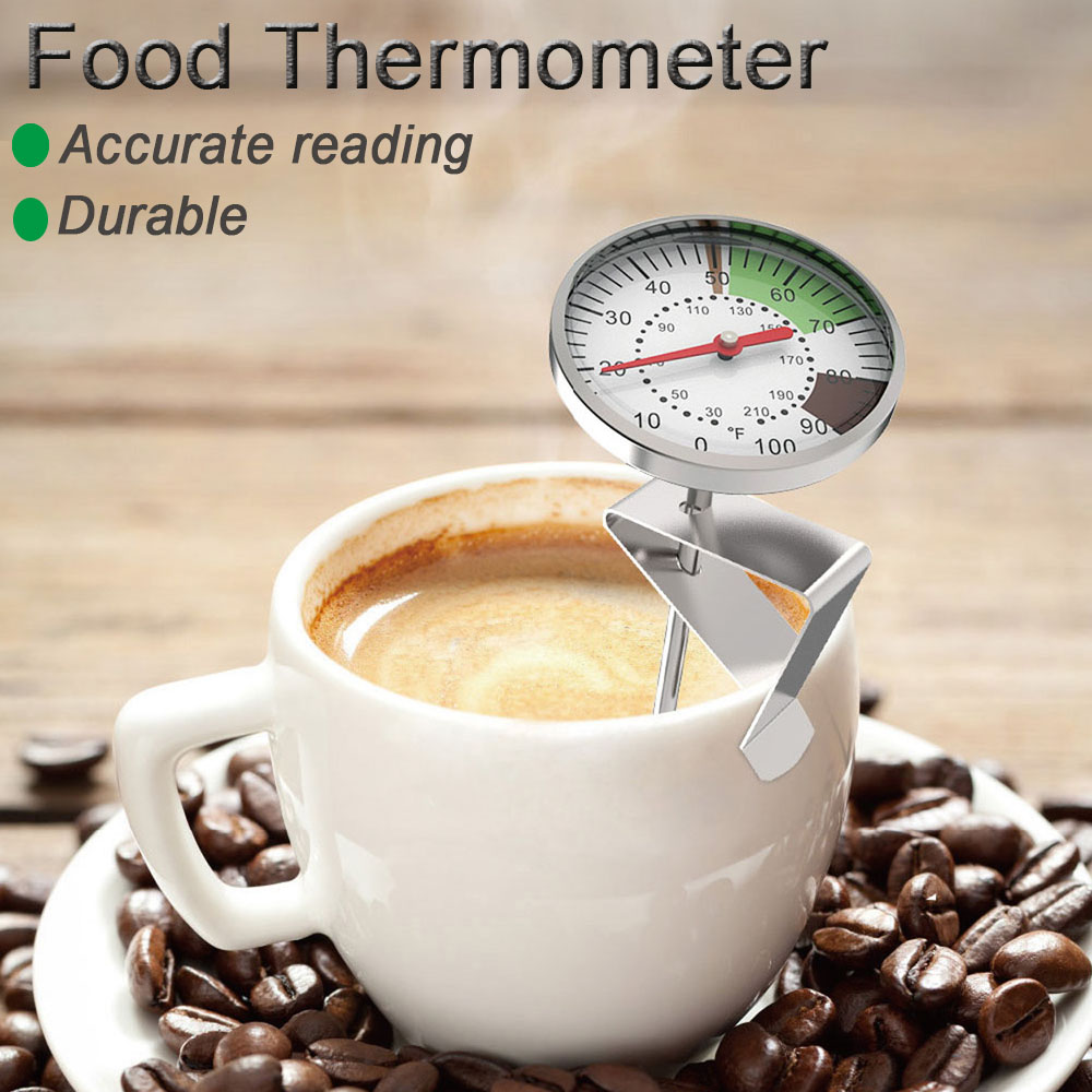 0-100 ° C 食品温度計ステンレス鋼コーヒーミルク温度 - Kitchen Appliances On Sale のレビューと価格