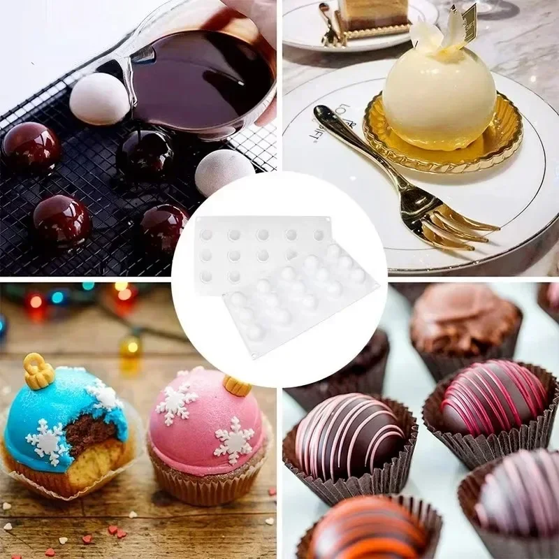 ムースケーキのベーキング、ボール型、フレンチデザート、チョコ - Kitchen Appliances On Sale のレビューと価格