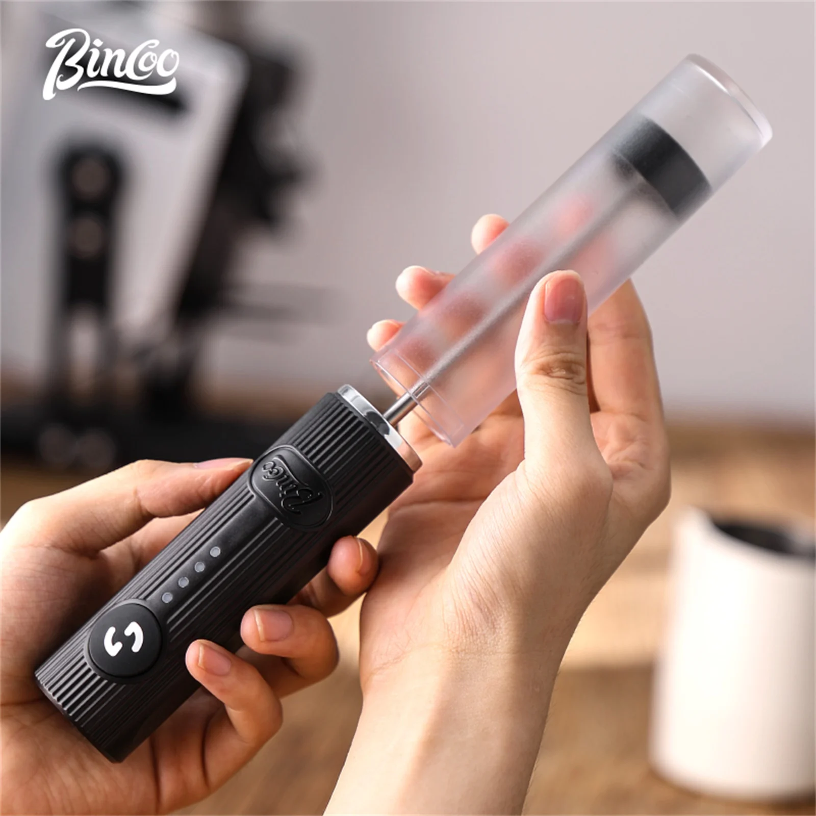 Bincoo 新しいミルクフォーマーコーヒー泡立て器ミキサー - Milk Frother Automatic のレビューと価格