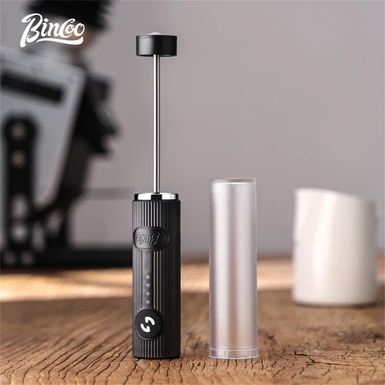 Bincoo 新しいミルクフォーマーコーヒー泡立て器ミキサー - Milk Frother Automatic のレビューと価格
