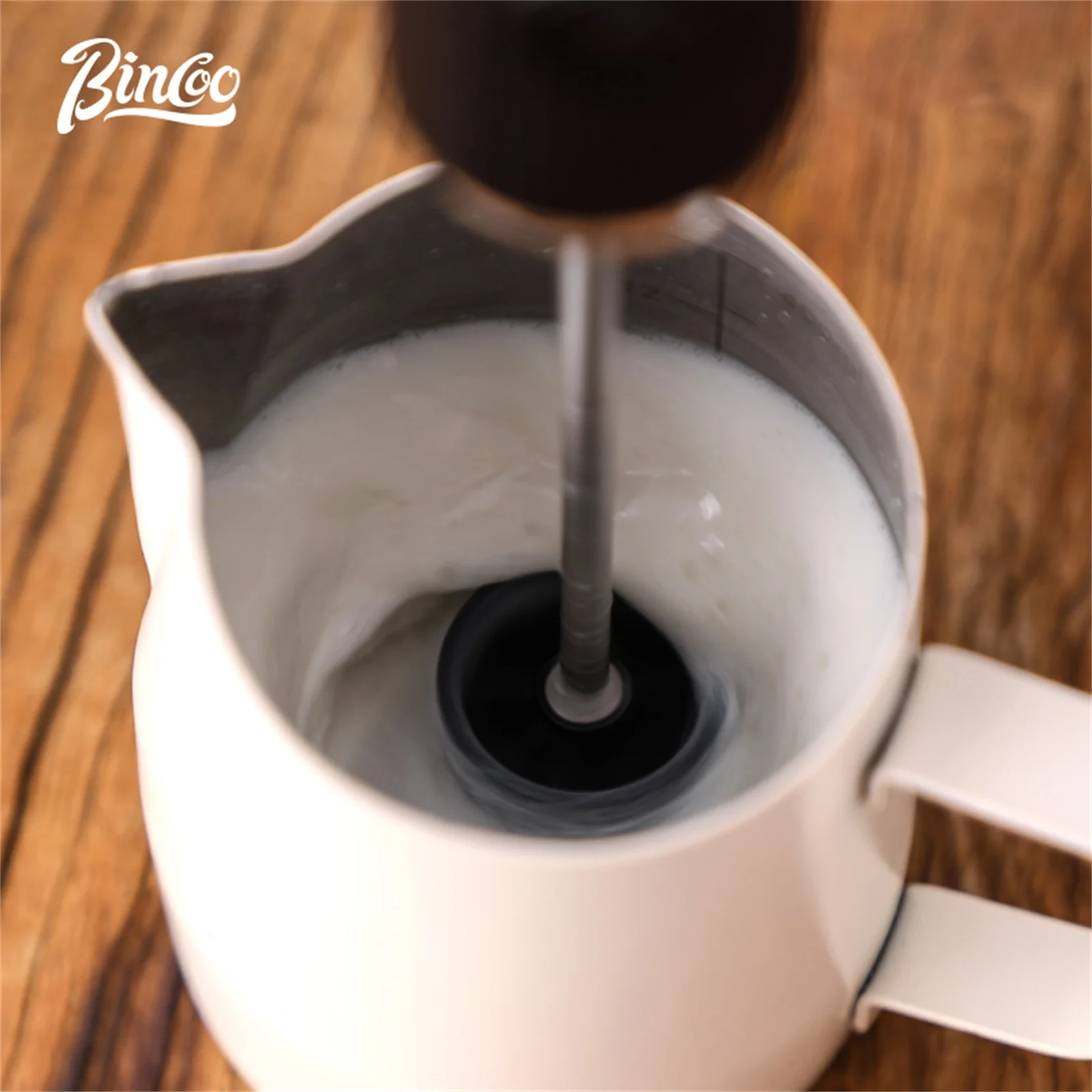 Bincoo 新しいミルクフォーマーコーヒー泡立て器ミキサー - Milk Frother Automatic のレビューと価格