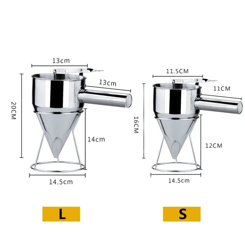 600/1200MLステンレス製液体漏斗ディスペンサー、タコ - Kitchen Appliances On Sale のレビューと価格