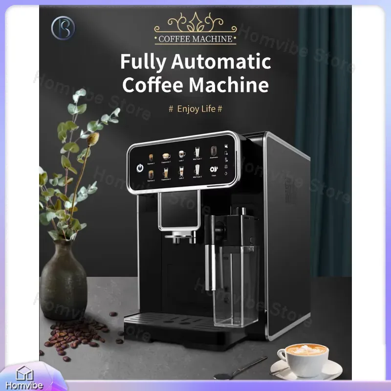 6 in 1 エスプレッソマシン、ミルクフォーマー付き、カプ - Milk Frother Automatic のレビューと価格