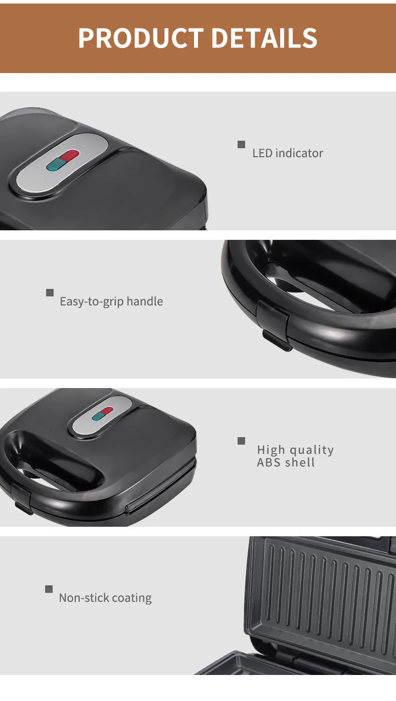 220/110V 家庭用電化製品 10 in 1 サンドイッ - Donut Maker Mini のレビューと価格