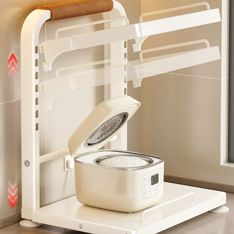 炭素鋼製キッチンカウンターオーガナイザー、調節可能な引き出し - Kitchen Appliances Countertop のレビューと価格