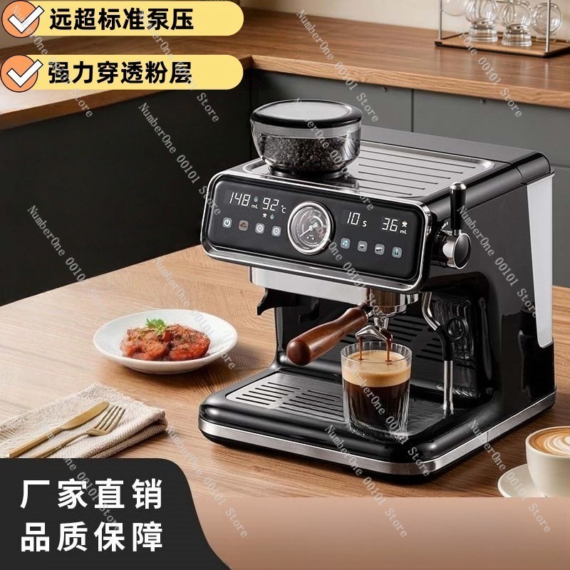 半自動エスプレッソコーヒーマシン ポンプ圧式 家庭用コーヒー - Milk Frother Automatic のレビューと価格