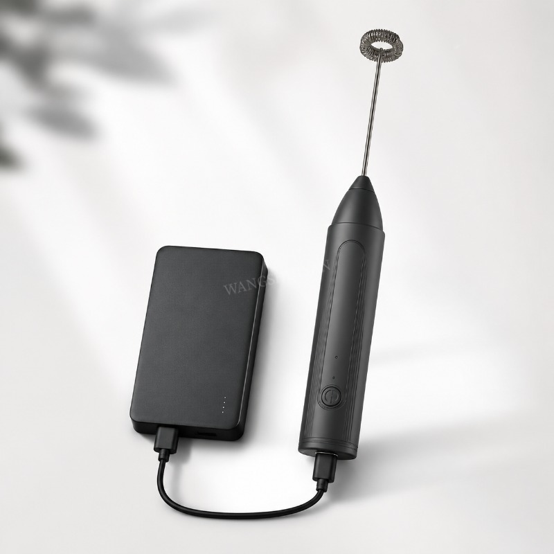 ミニミルク泡立て器 USB 充電式 3 スピードフォームメー - Milk Frother Automatic のレビューと価格
