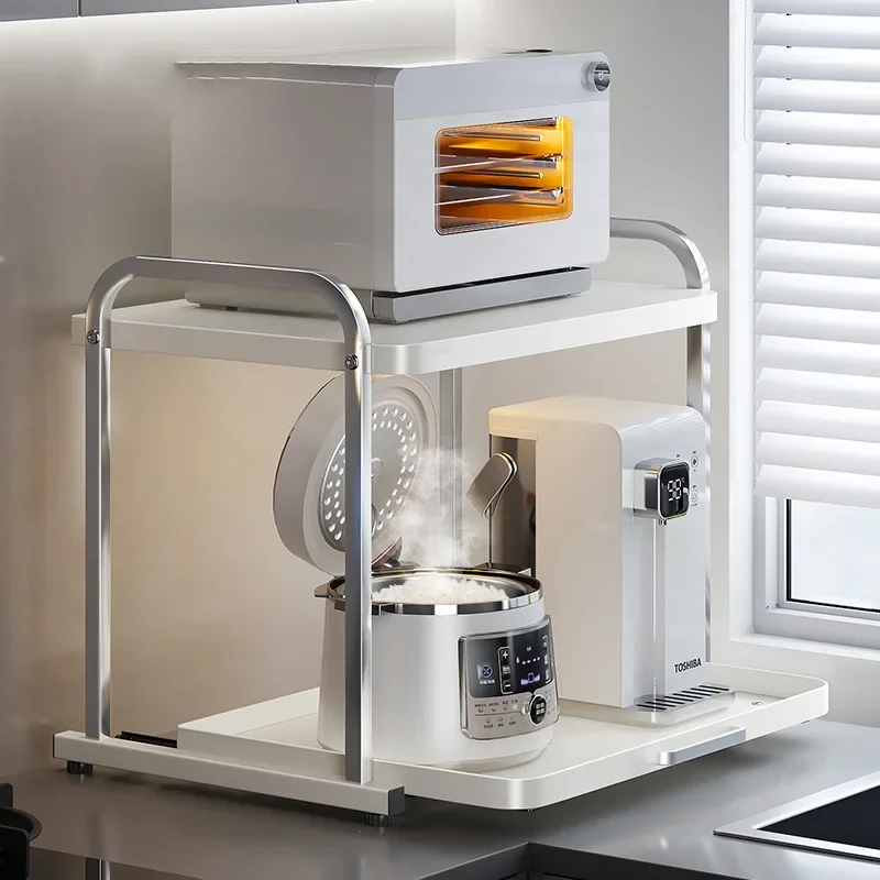 ステンレス製電子レンジラック、キッチン家電用カウンタートップ - Kitchen Appliances Countertop のレビューと価格