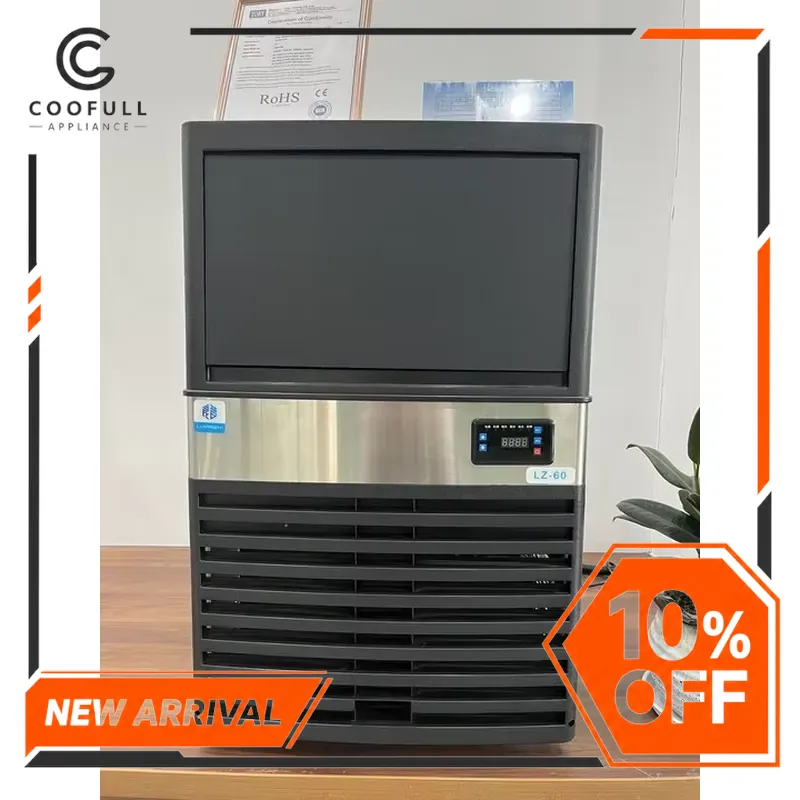 20kg 24時間稼働 家庭用製氷機 静音空冷式キューブアイ - Kitchen Appliances Countertop のレビューと価格