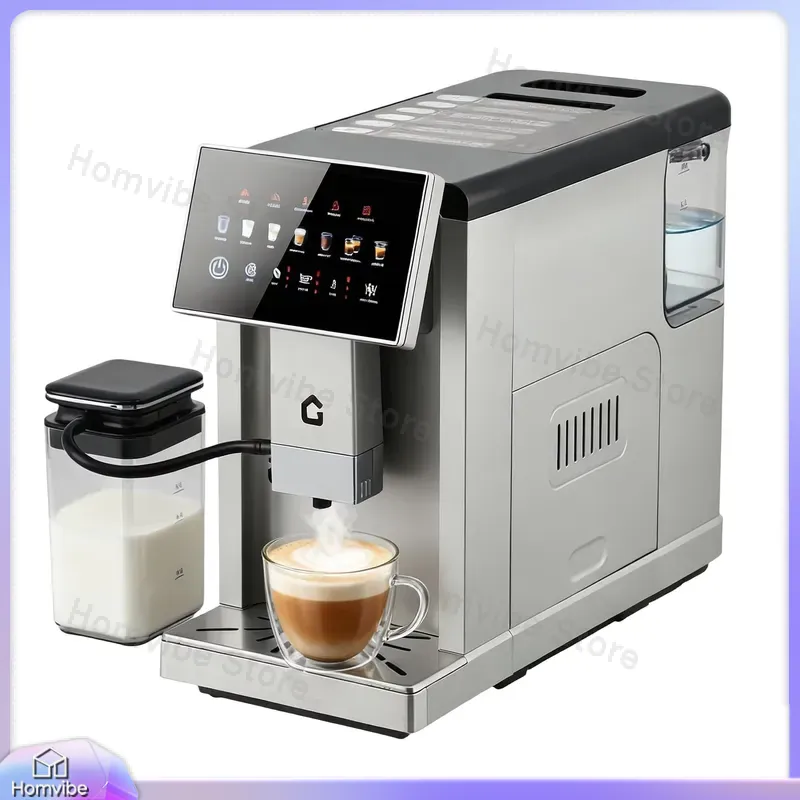 第3世代自動エスプレッソマシン、ミルクフォーマー、取り外し可 - Milk Frother Automatic のレビューと価格