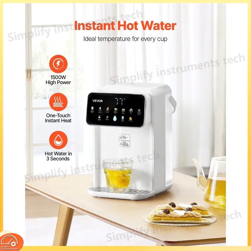 卓上ウォーターディスペンサー 瞬間給湯・給冷水 7段階温度調 - Kitchen Appliances Countertop のレビューと価格