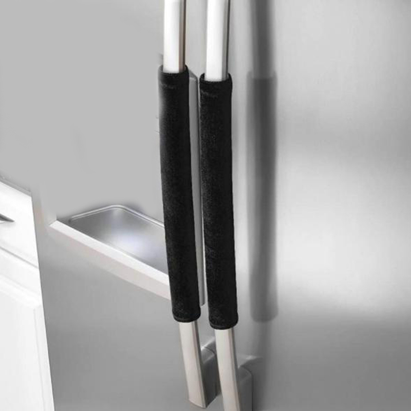 2 ピース/セット冷蔵庫ドアハンドルカバーキッチン家電装飾冷 - Kitchen Appliances Red Knobs のレビューと価格