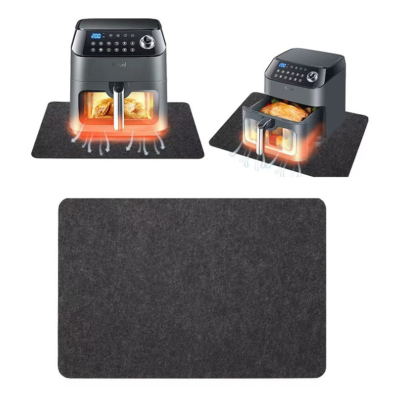 エアフライヤーコーヒーメーカー耐熱パッドカウンターマットカウ - Kitchen Appliances Countertop のレビューと価格