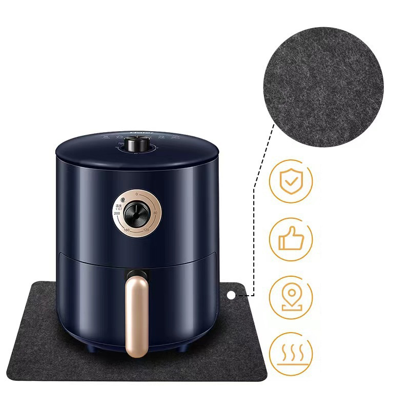 エアフライヤーコーヒーメーカー耐熱パッドカウンターマットカウ - Kitchen Appliances Countertop のレビューと価格